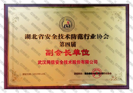 湖北安防协会副会长单位